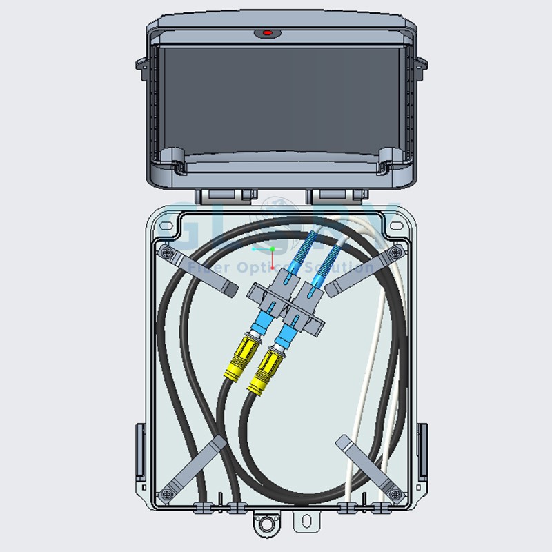 Fiber Access Terminal Box routing Fiber Access Terminal Box routing